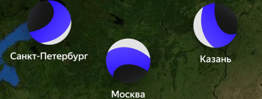 зона покрытия Яндекс Драйв